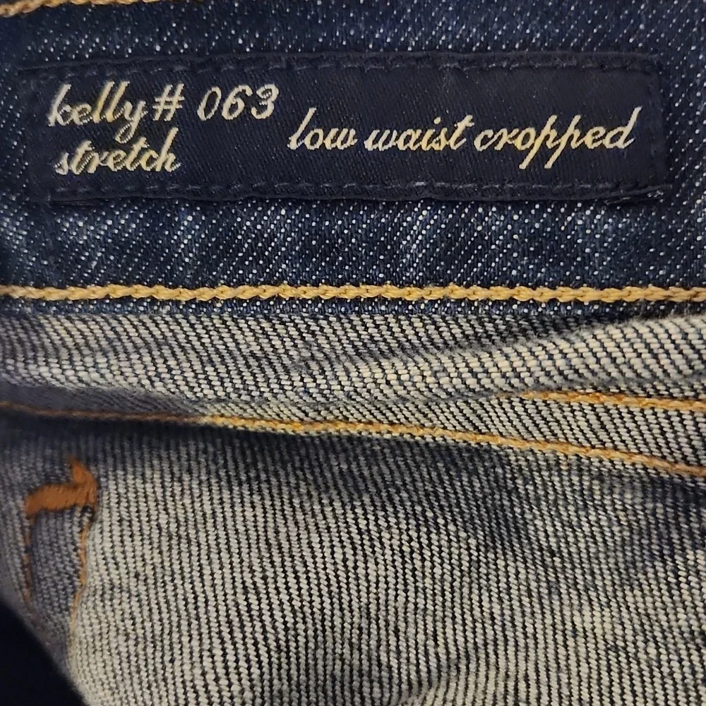 Citizens of Humanity Kelly Low Waist Cropped Jeans 31 - Picture 3 of 4